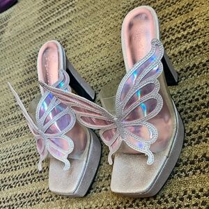 Sugar Thrillz Butterfly Heels